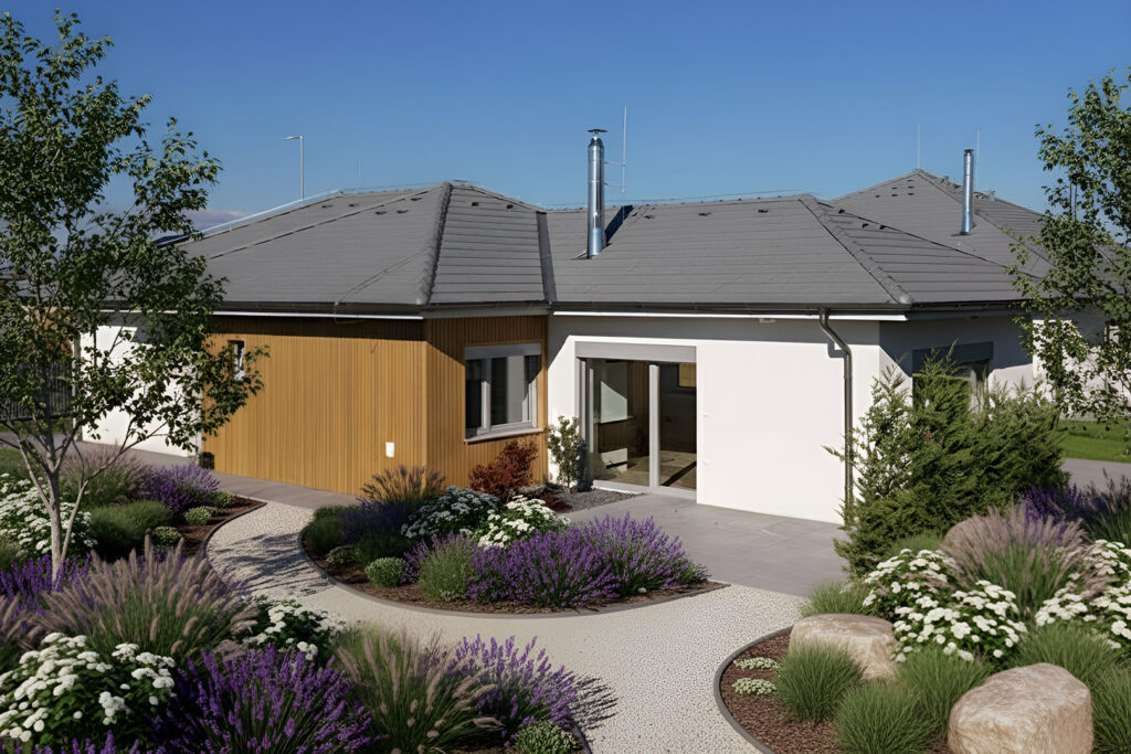 Cesty, chodníky a ploty. Hotové skôr, než sa nasťahujete.